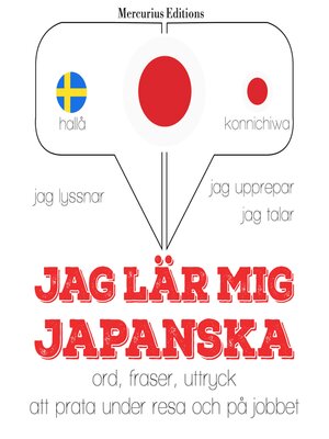 cover image of Jag lär mig japanska